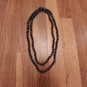 Black sparkly necklace 5 for $18